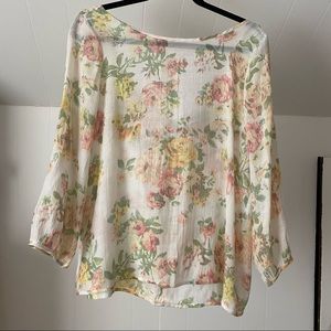 COVETED CLOTHING Floral Blouse